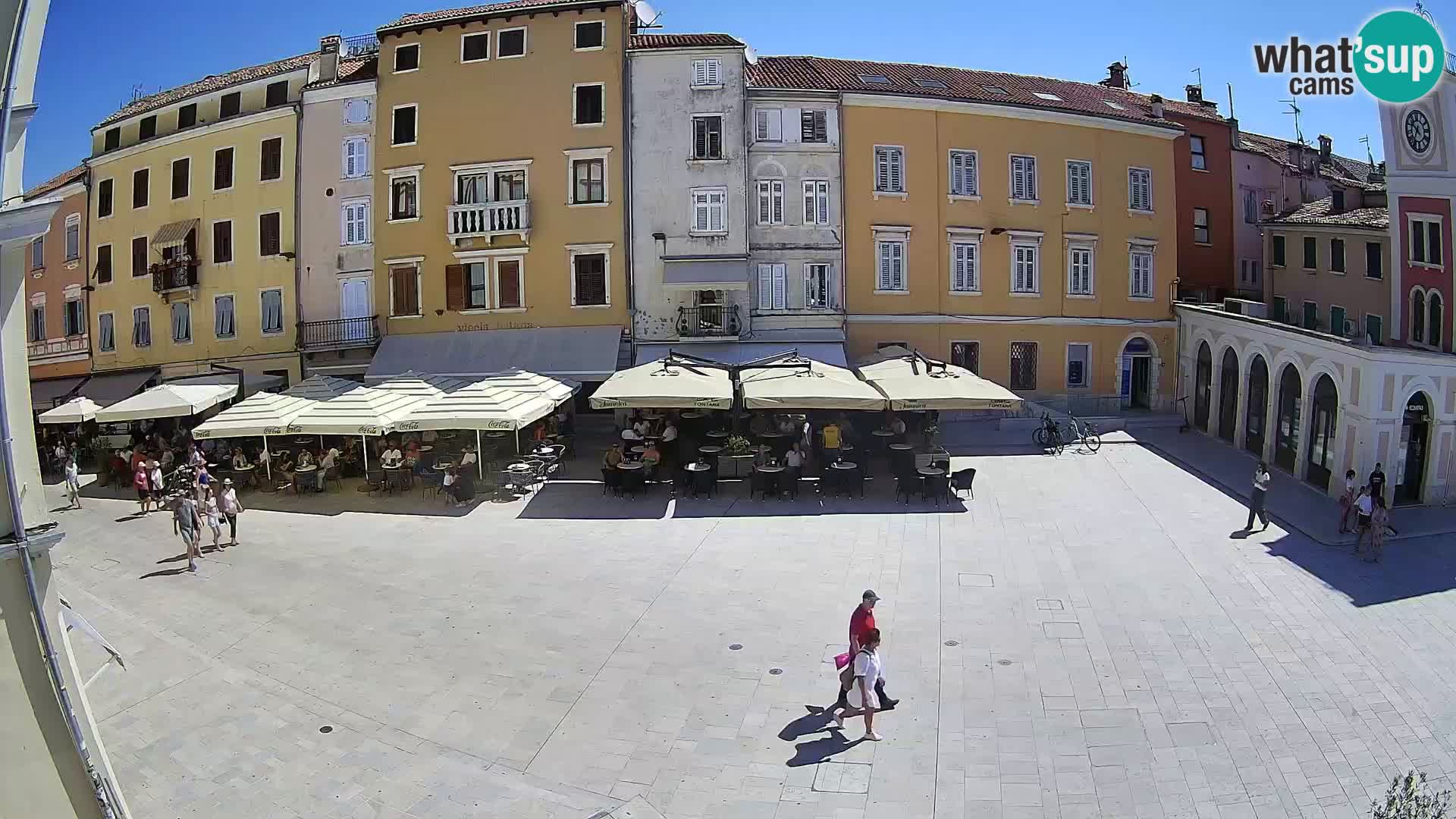 Rovinj Center Webcam – Main Square