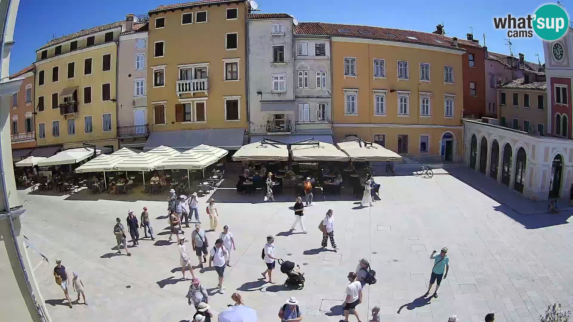 Spletna kamera Rovinj Center – Glavni trg