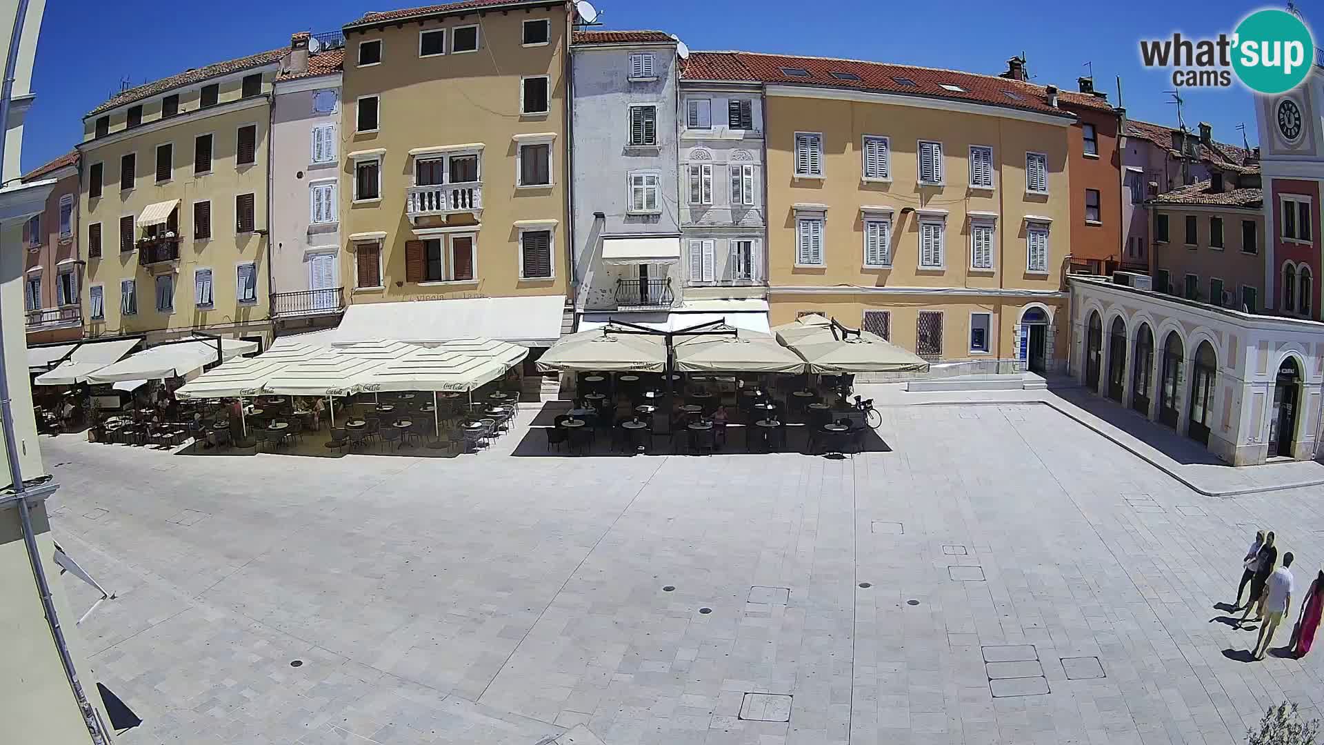 Spletna kamera Rovinj Center – Glavni trg