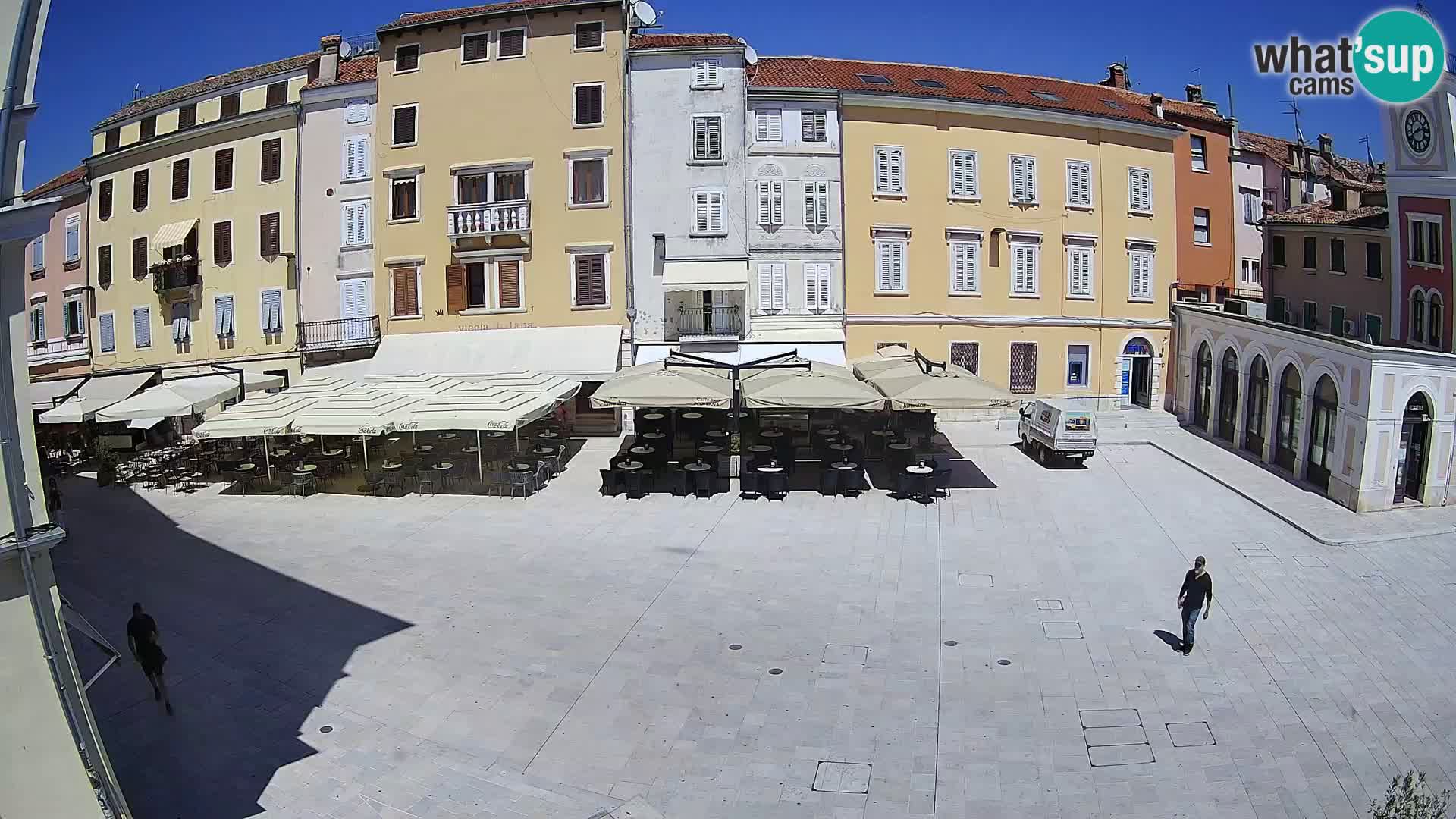 Webcam Rovinj Center – Plaza Principal