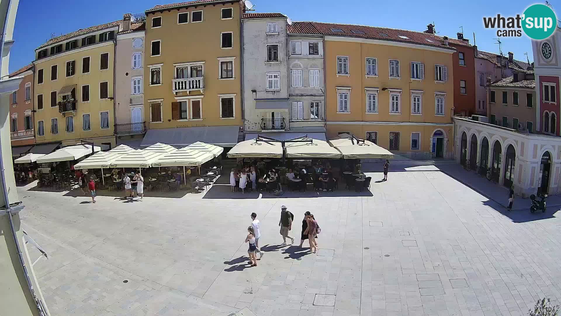 Rovinj Center Webcam – Main Square