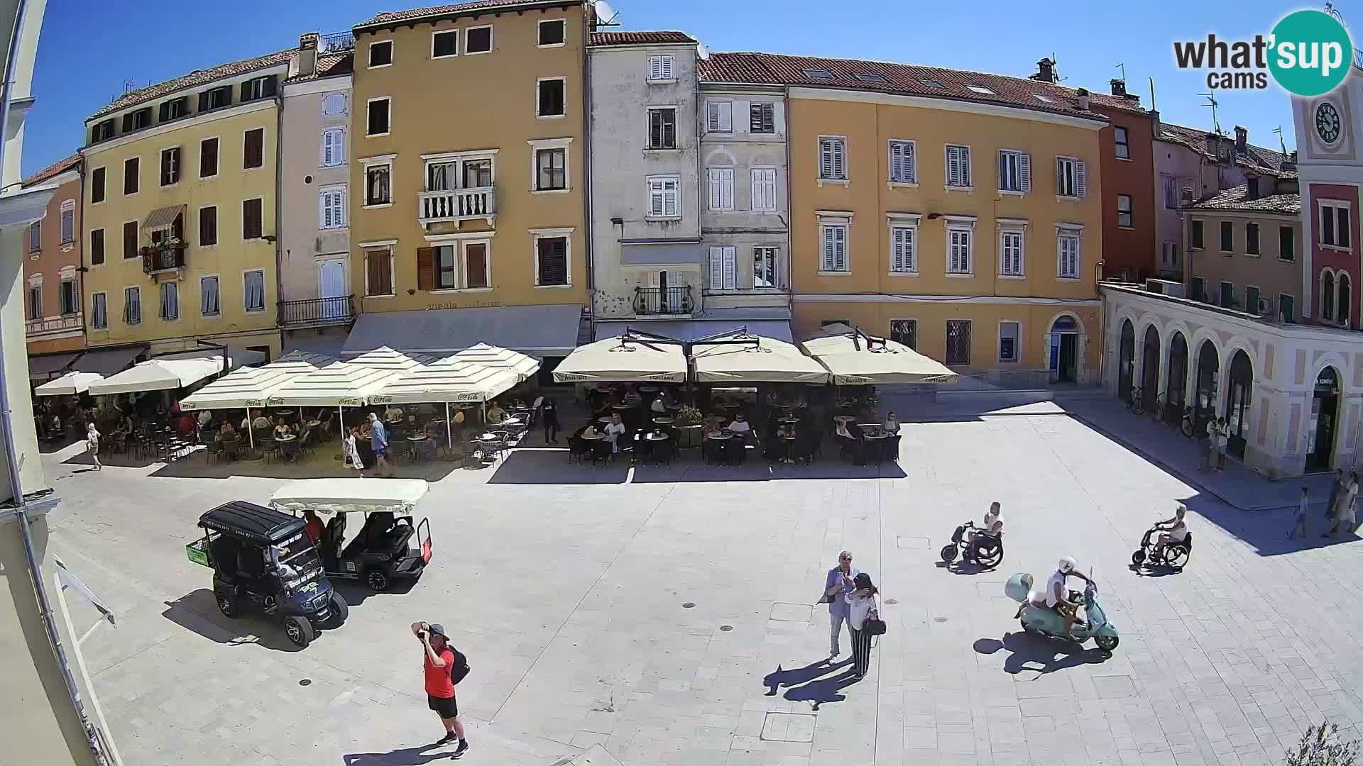 Rovinj Center Webcam – Main Square