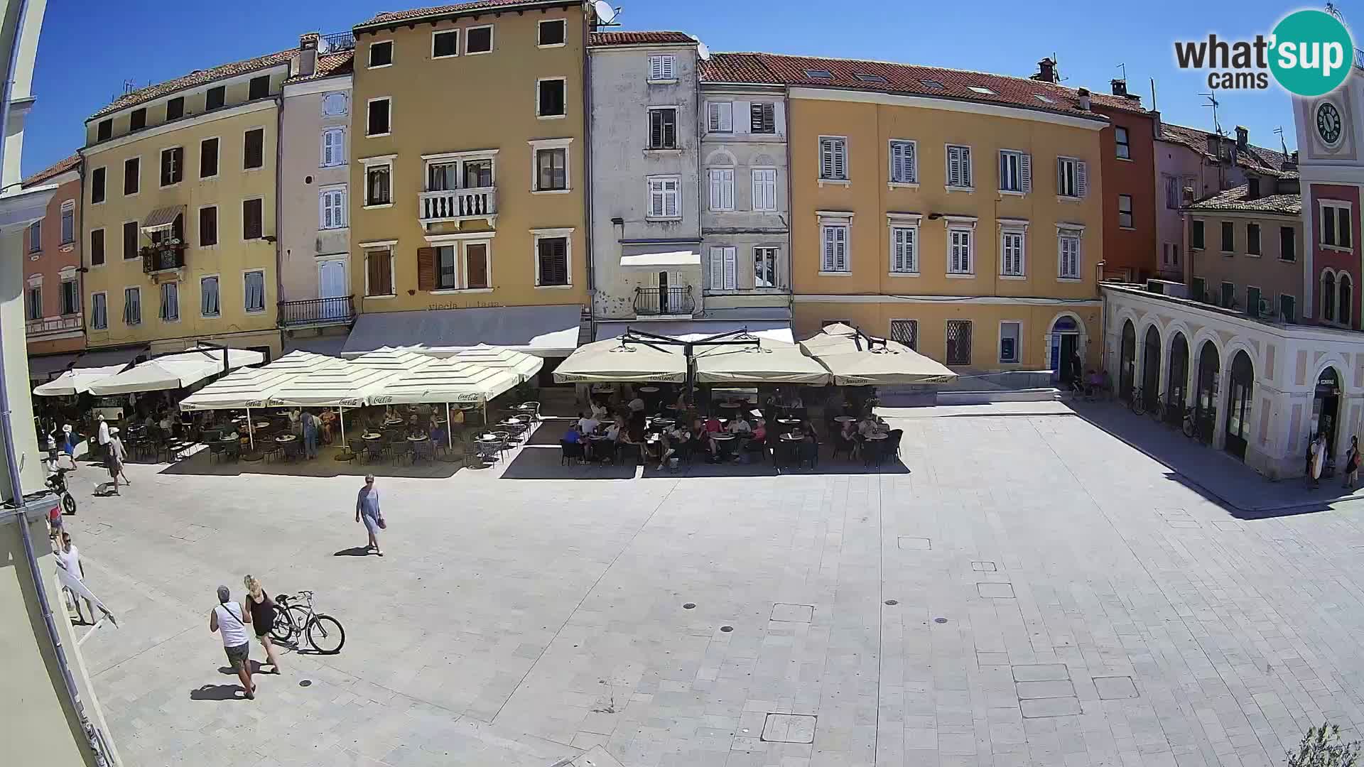Rovinj Center Webcam – Main Square