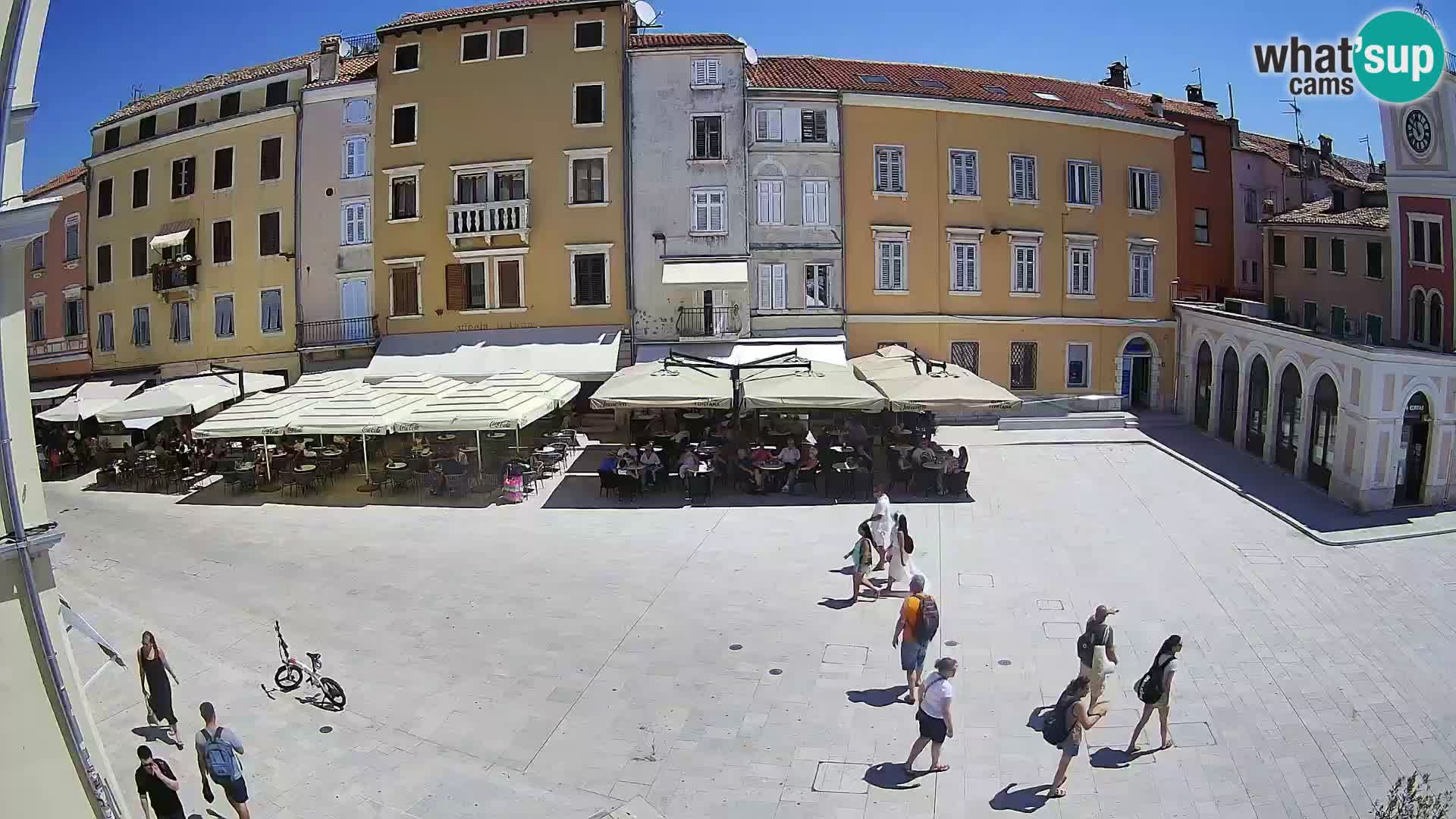 Webcam Rovinj Center – Plaza Principal