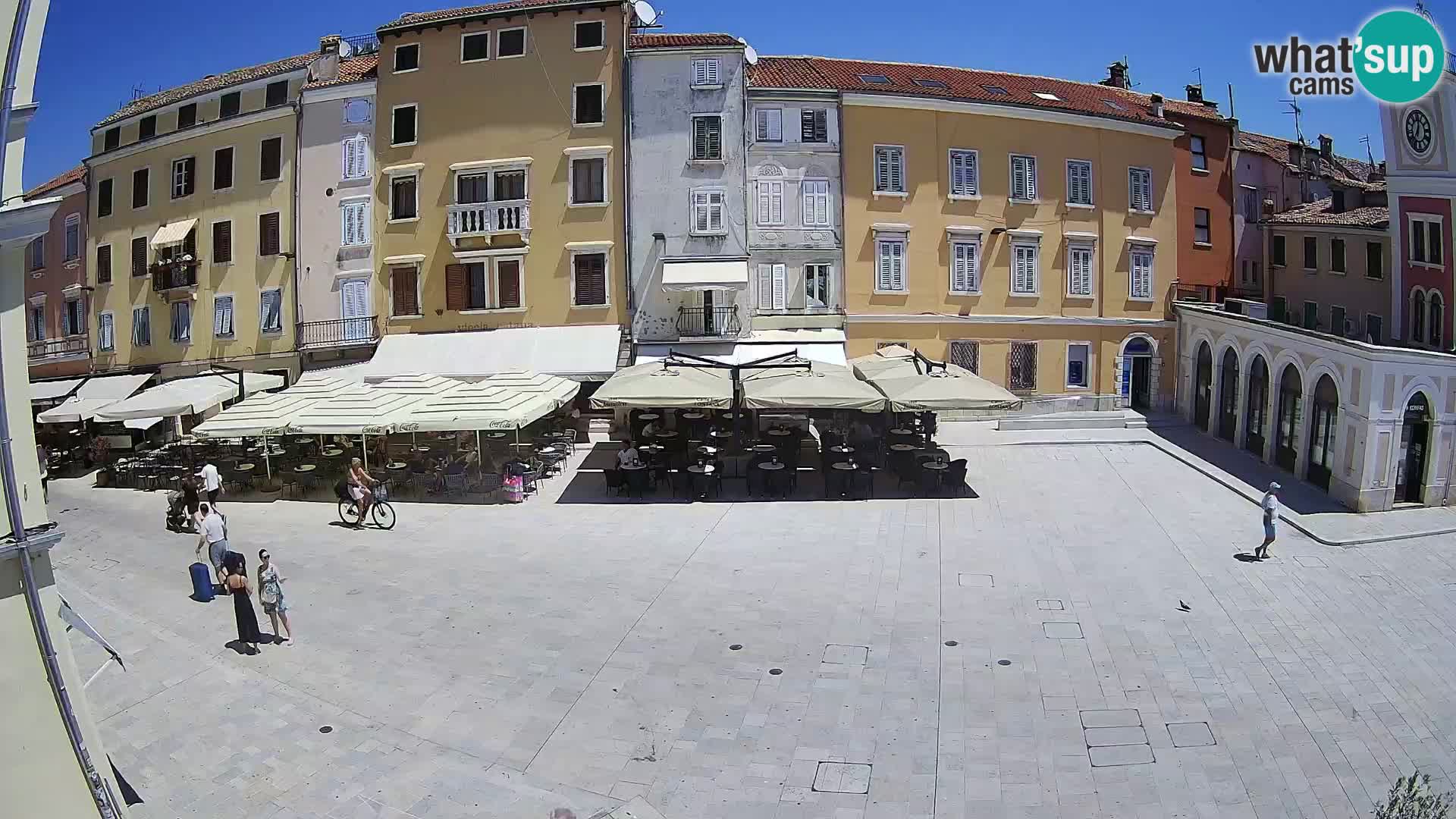 Rovinj Center Webcam – Main Square