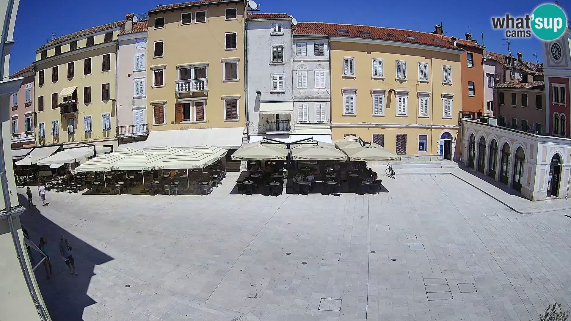 Webcam Rovinj Center – Plaza Principal