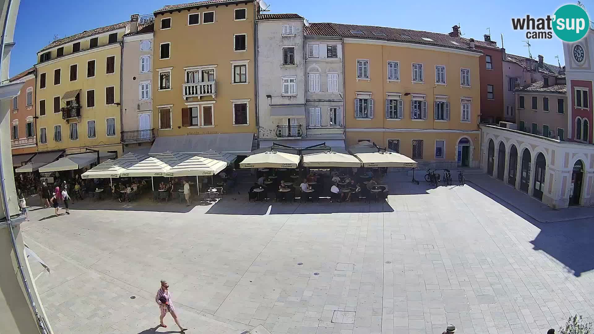 Rovinj Center Webcam – Main Square