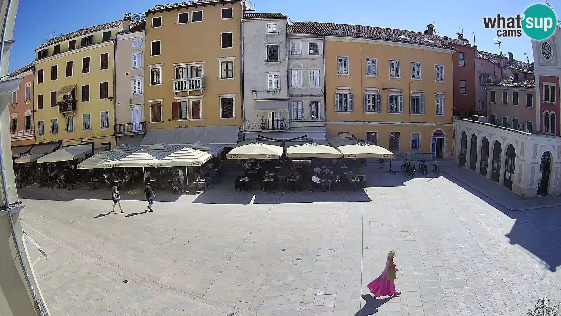 Webcam Rovigno Centro – Piazza Centrale
