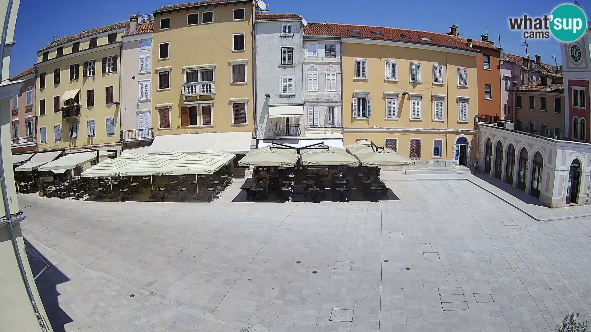 Webcam Rovinj Centar – glavni trg