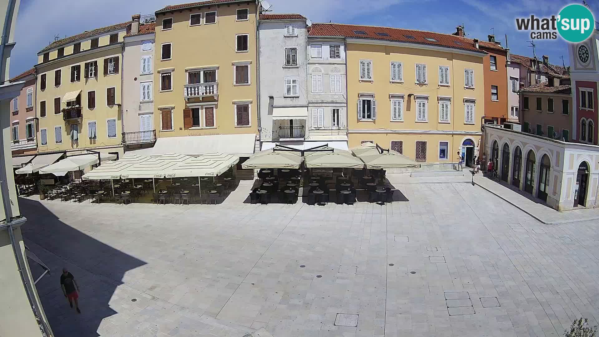 Rovinj Center Webcam – Main Square