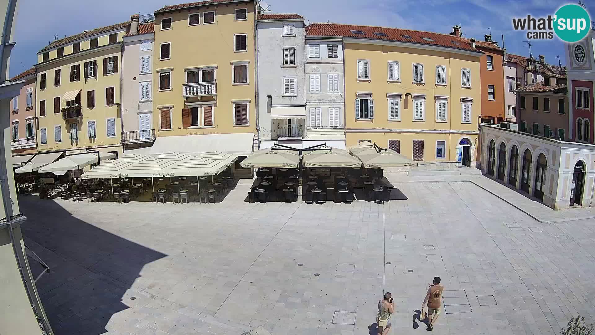 Spletna kamera Rovinj Center – Glavni trg