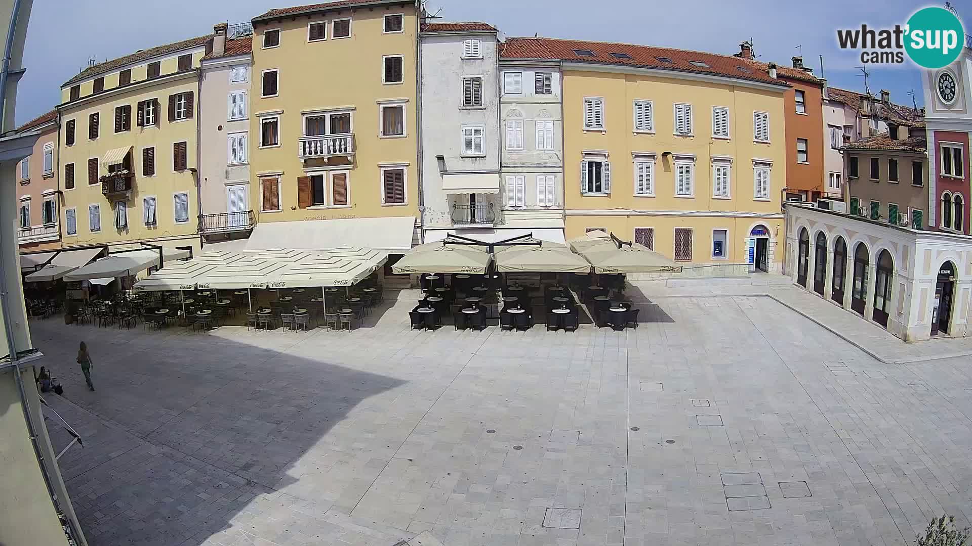 Webcam Rovigno Centro – Piazza Centrale