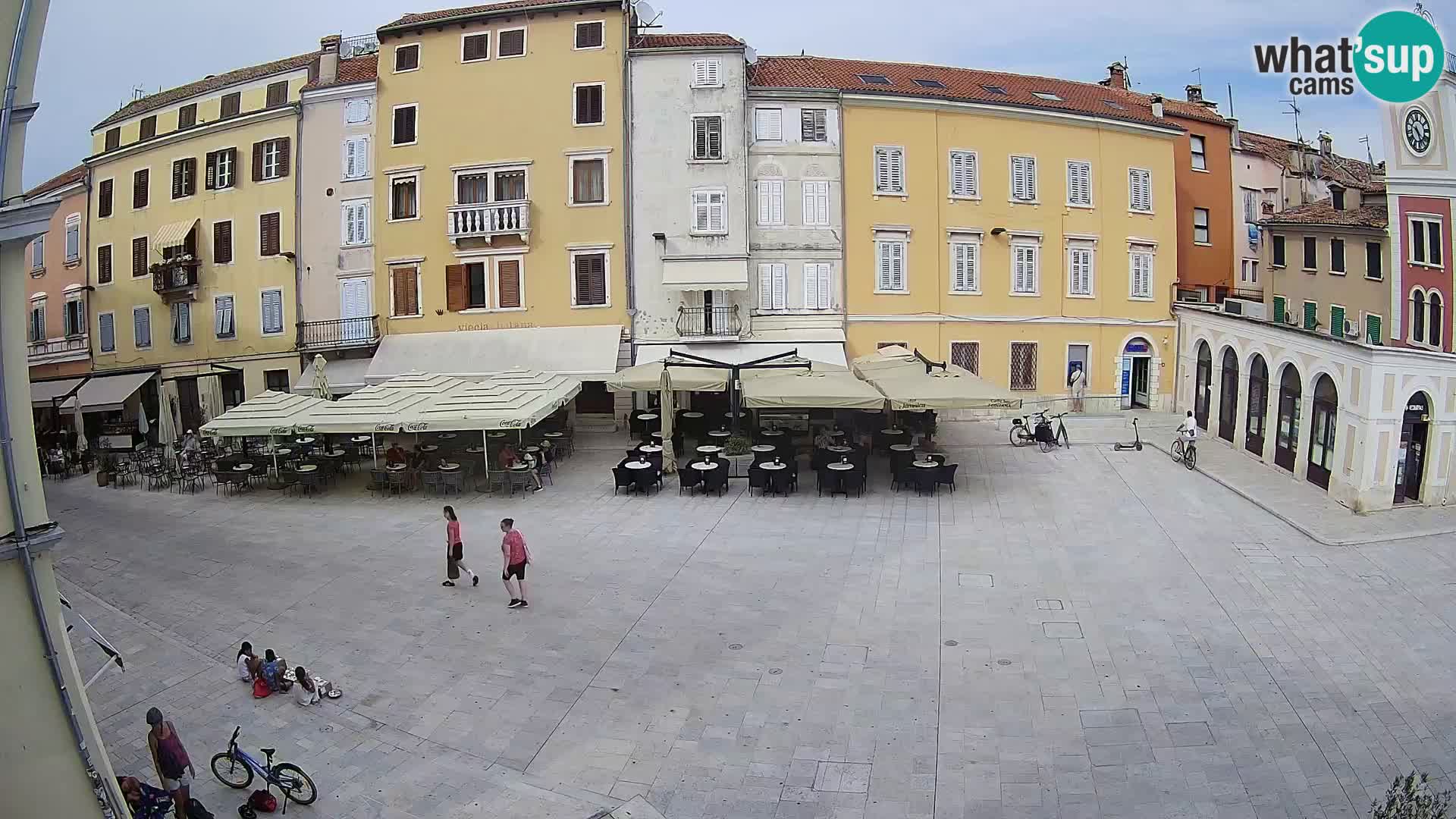 Rovinj Center Webcam – Main Square