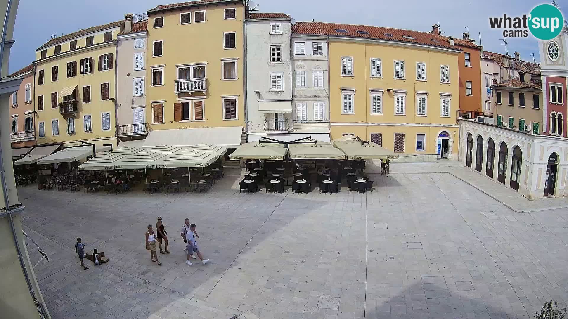 Webcam Rovigno Centro – Piazza Centrale