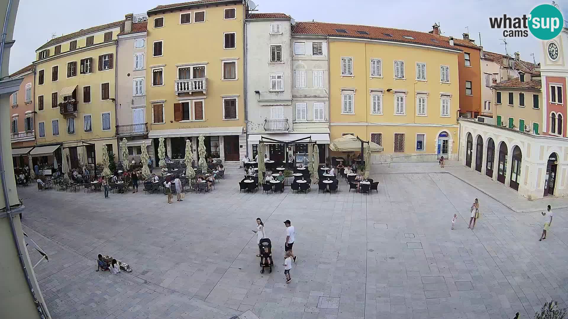 Rovinj Center Webcam – Main Square