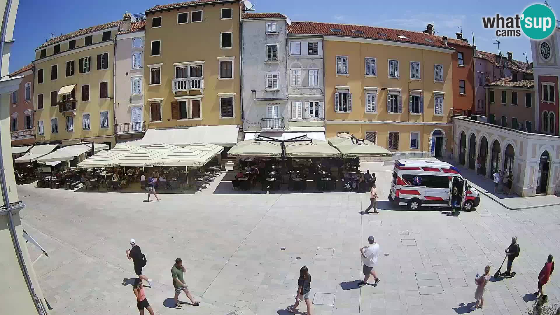 Webcam Rovinj Centar – glavni trg