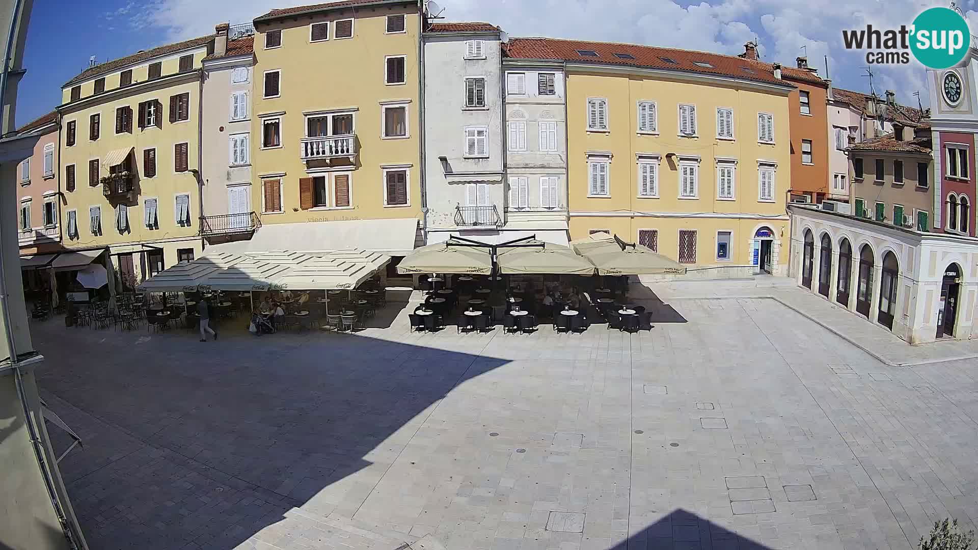 Rovinj Center Webcam – Main Square