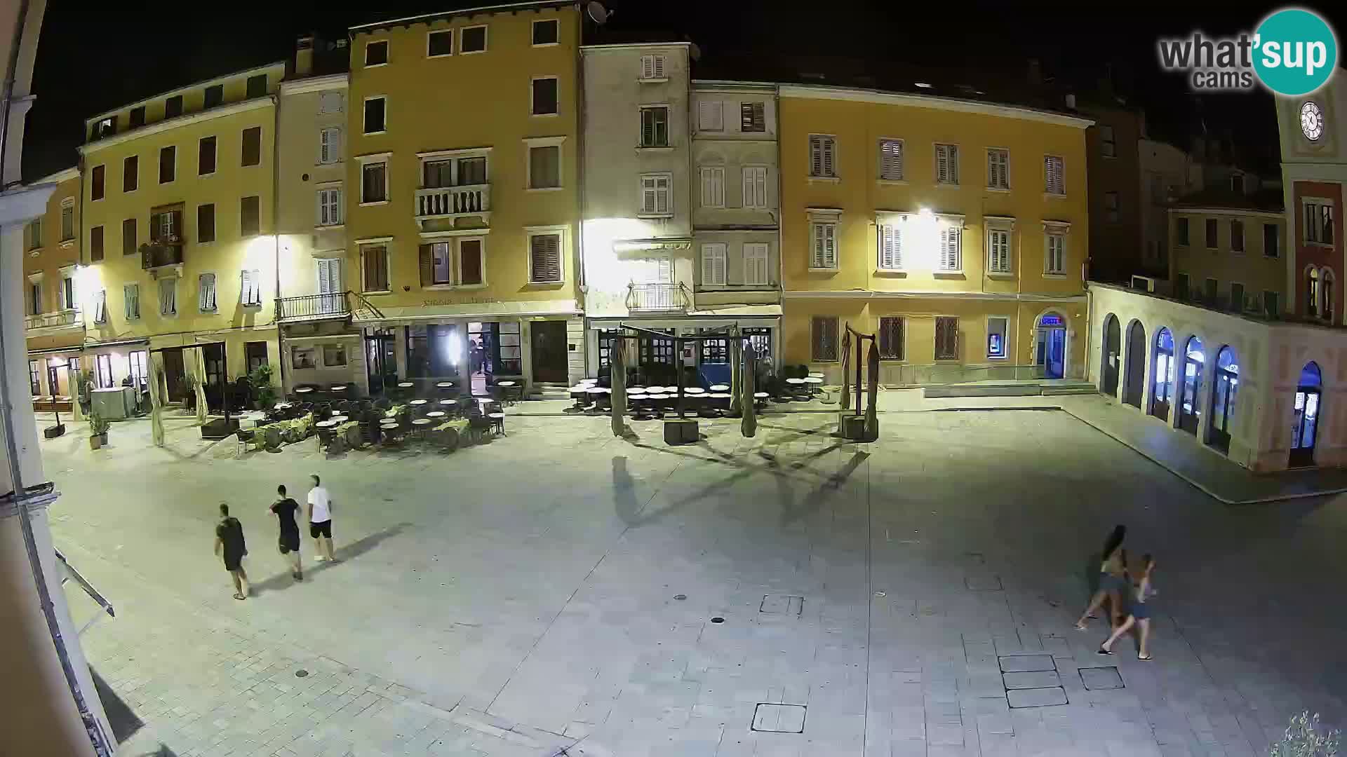 Webcam Rovinj Zentrum – Hauptplatz in Echtzeit