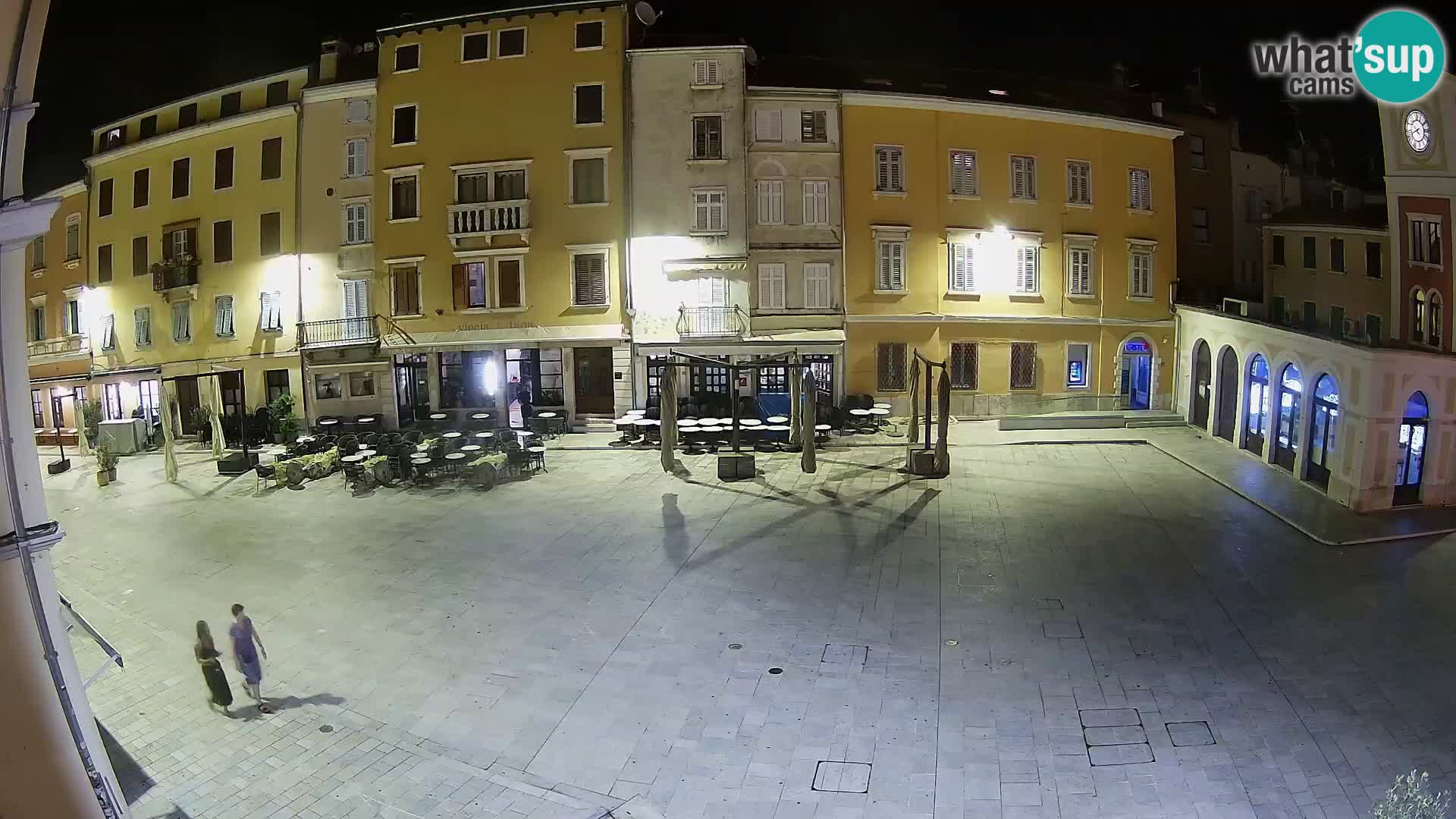Webcam Rovinj Zentrum – Hauptplatz in Echtzeit