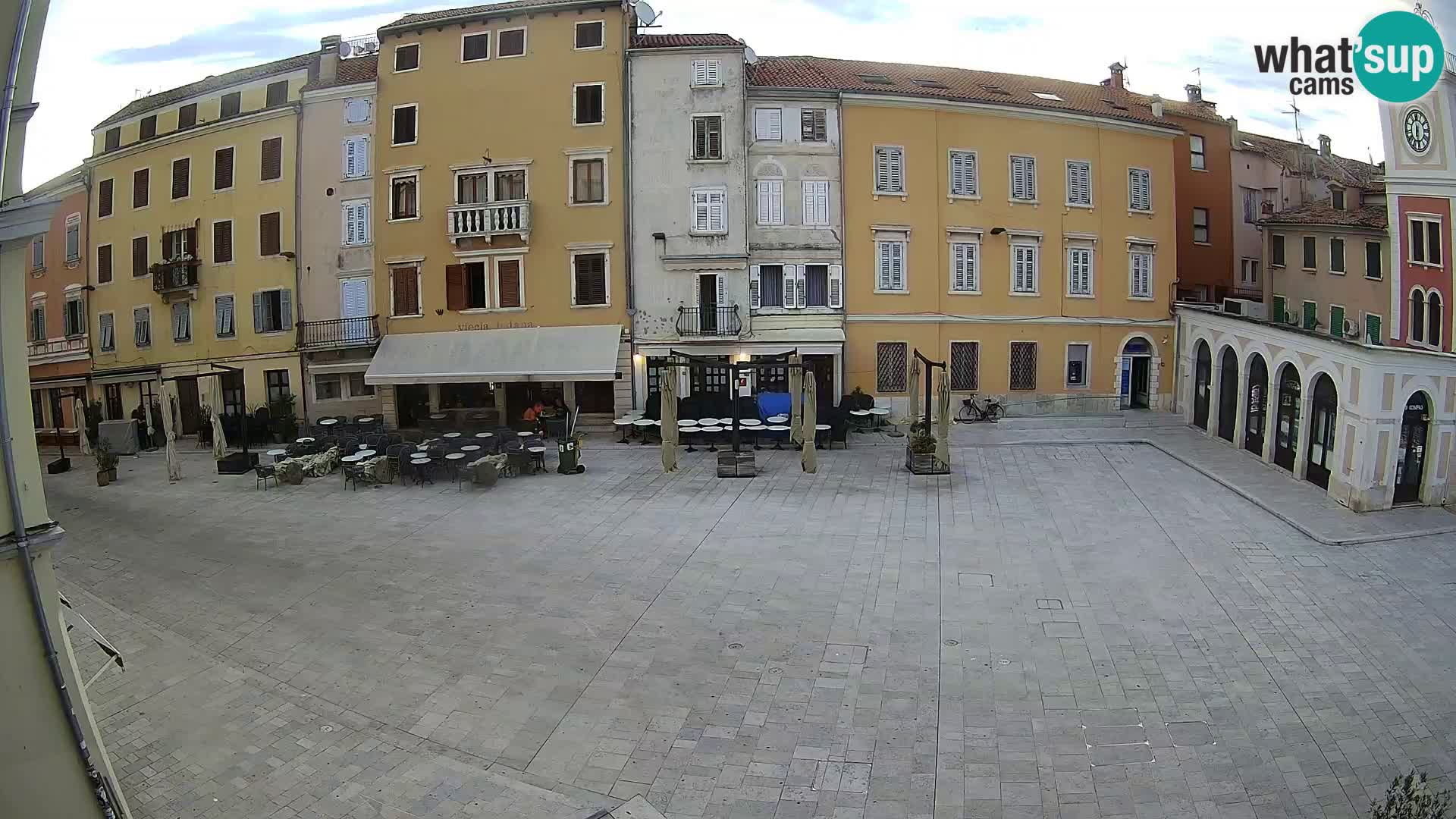 Webcam Rovinj Center – Plaza Principal