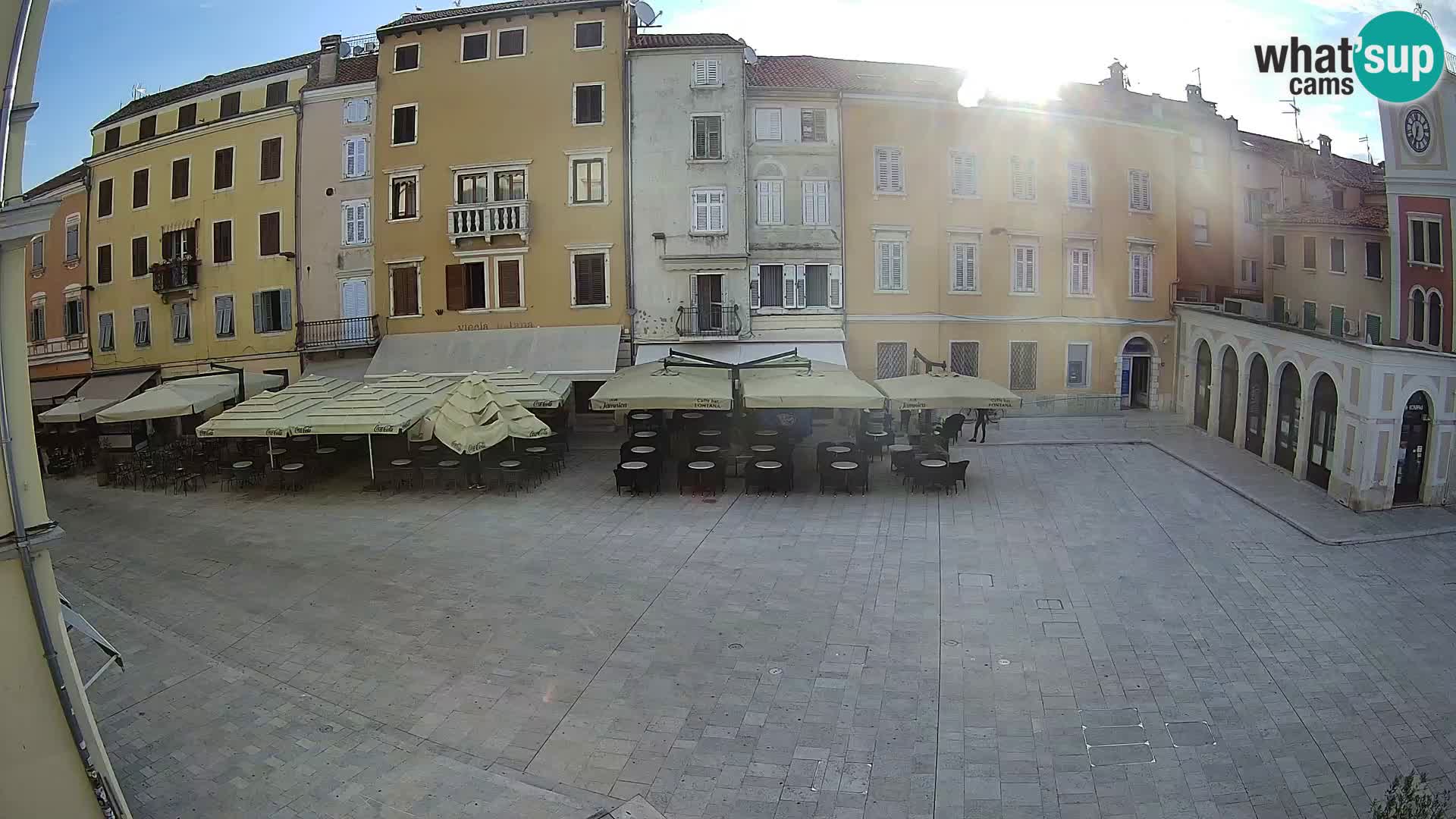 Webcam Rovinj Centar – glavni trg