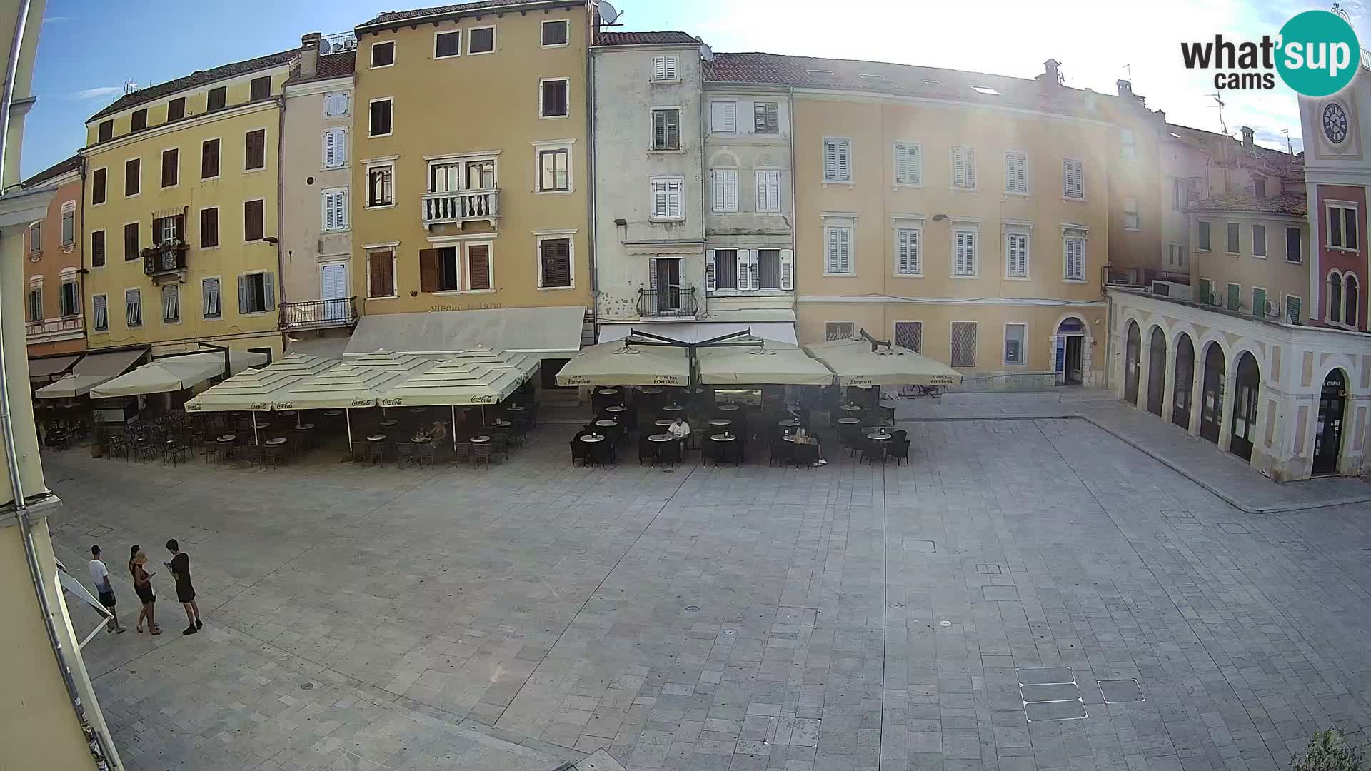 Webcam Rovinj Center – Plaza Principal