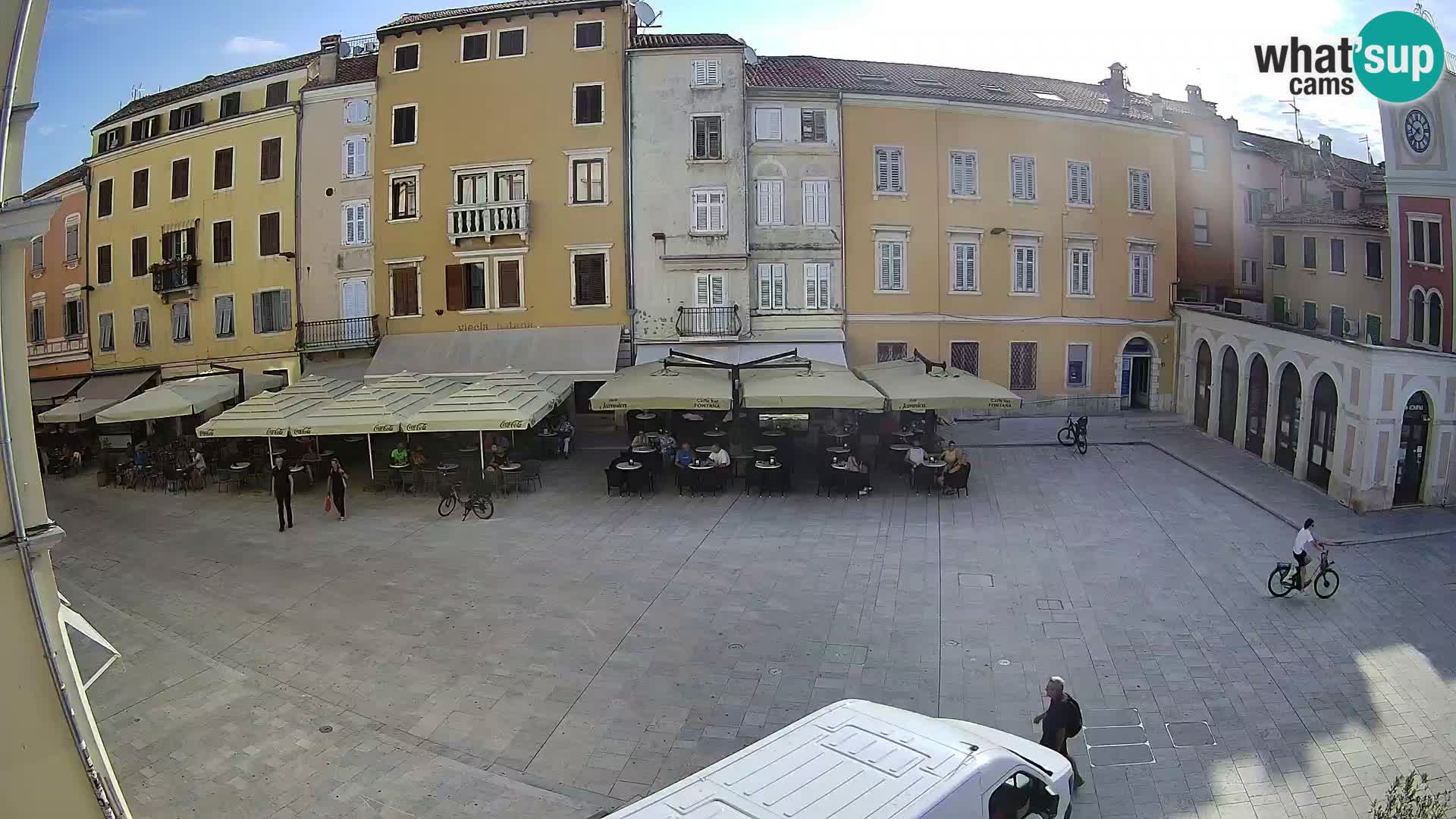 Webcam Rovinj Centre – Place Principale