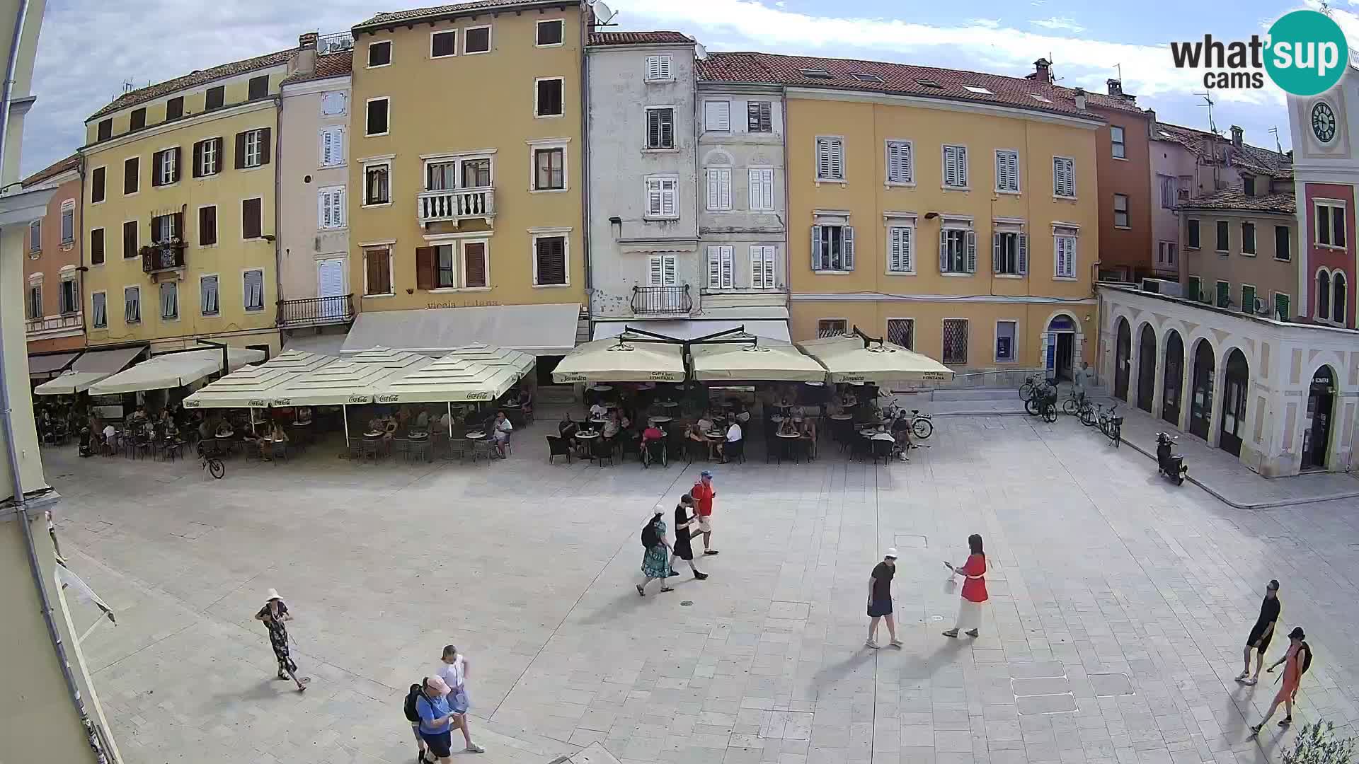 Webcam Rovinj Centar – glavni trg