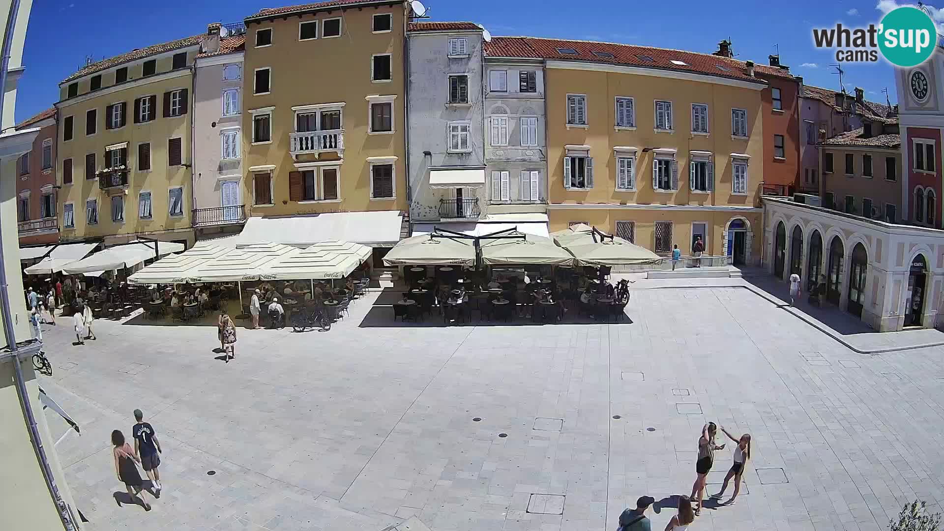 Webcam Rovigno Centro – Piazza Centrale