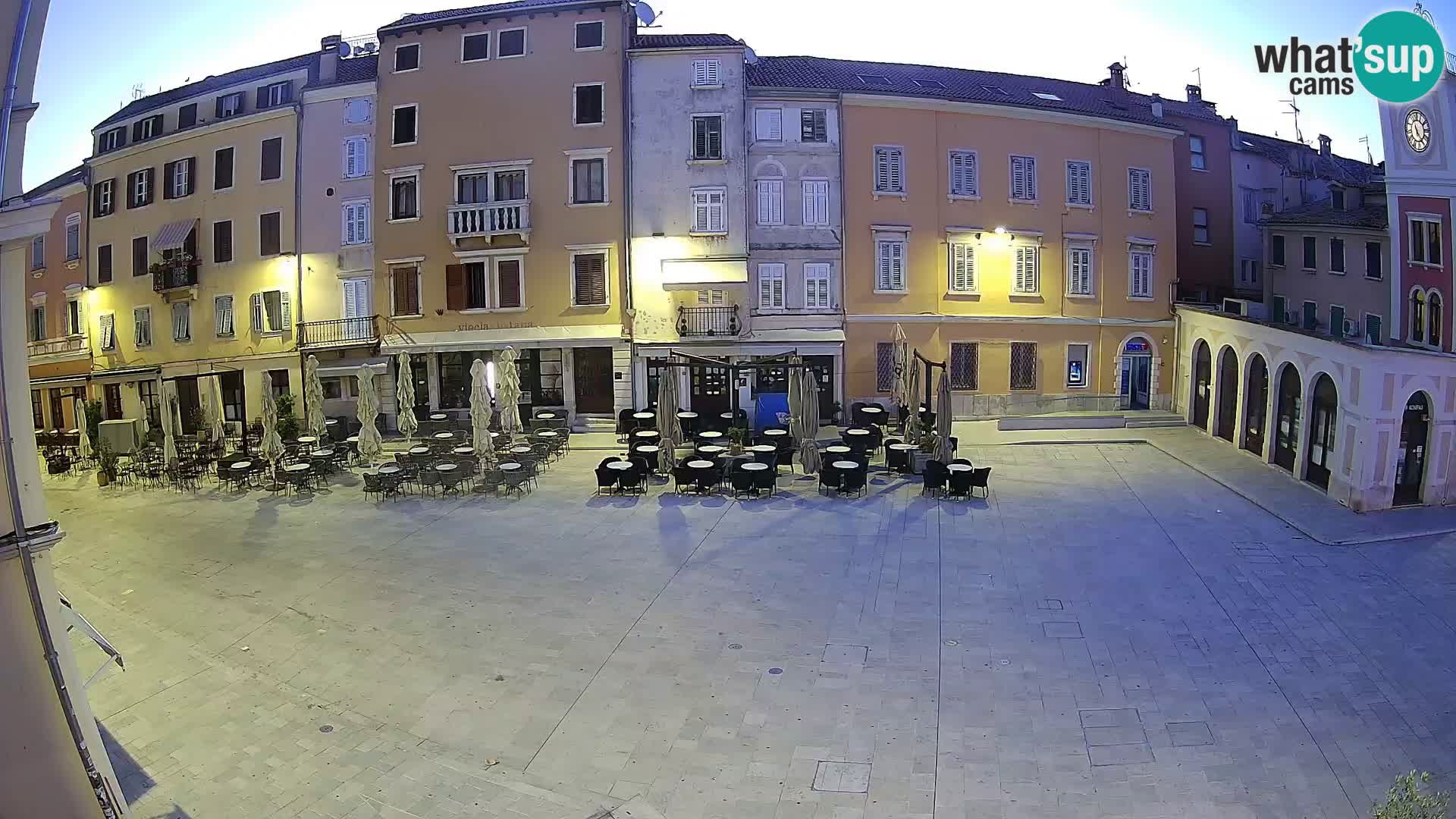 Webcam Rovinj Center – Plaza Principal