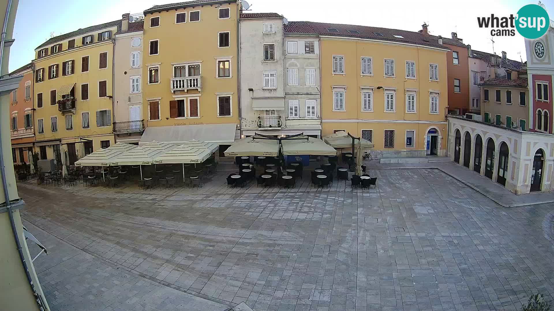 Rovinj Center Webcam – Main Square