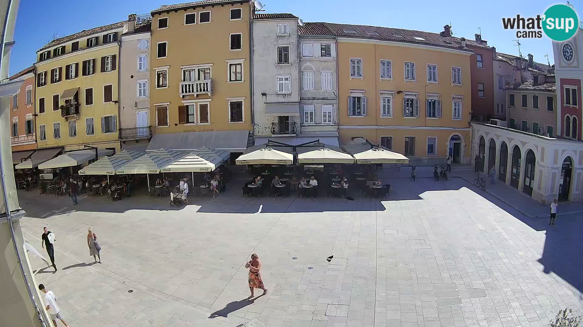 Rovinj Center Webcam – Main Square