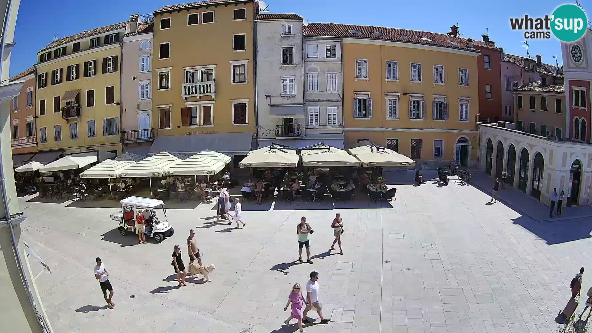 Rovinj Center Webcam – Main Square