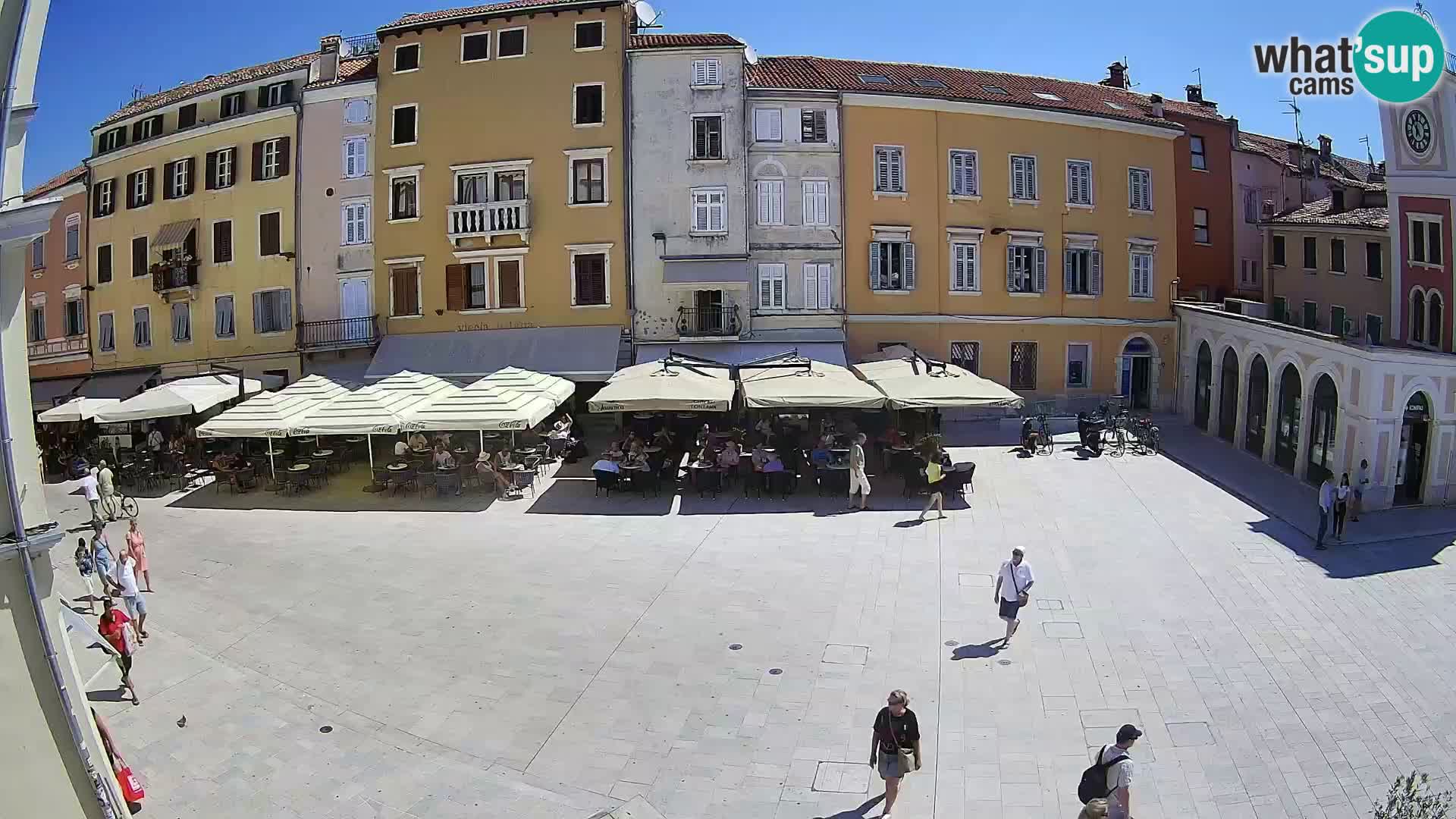 Spletna kamera Rovinj Center – Glavni trg