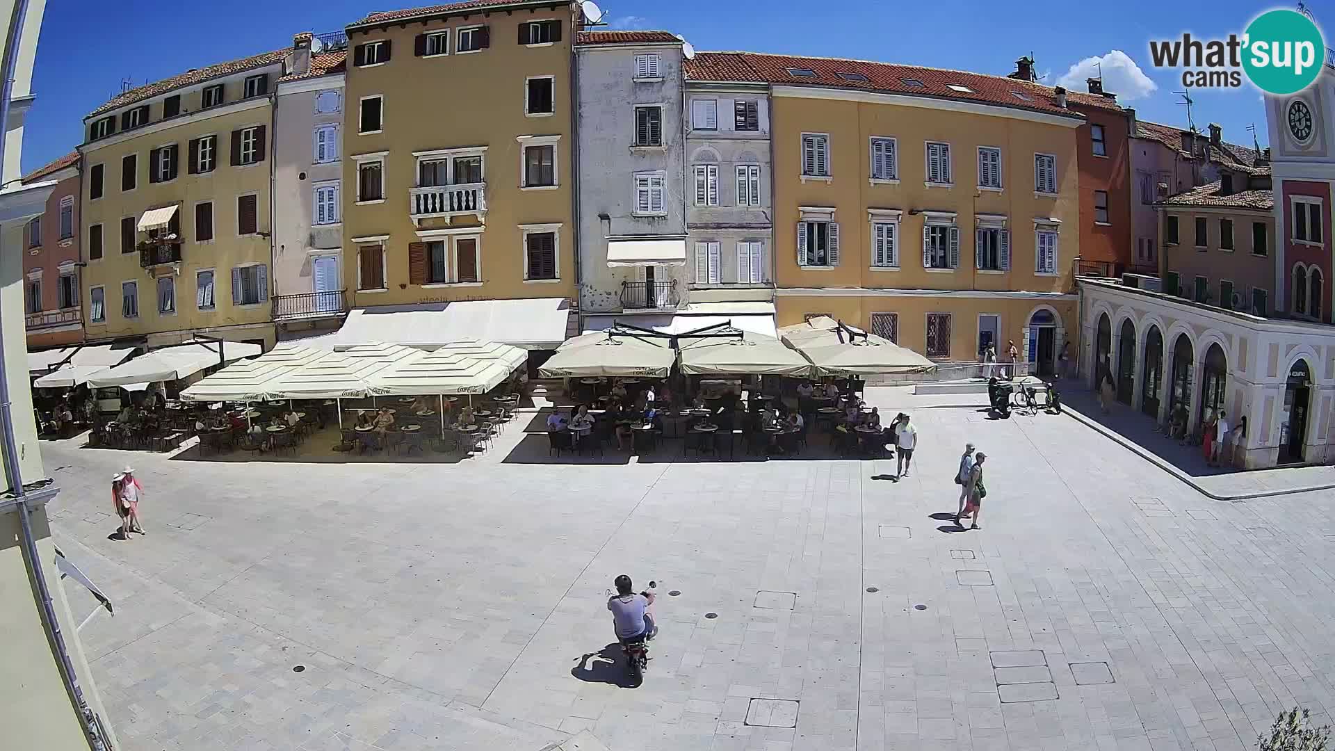 Rovinj Center Webcam – Main Square