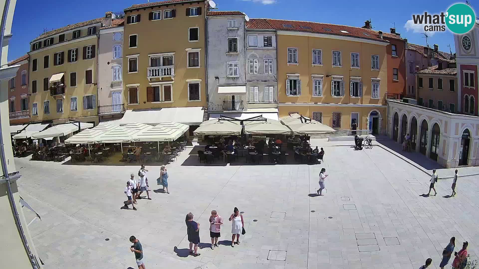 Spletna kamera Rovinj Center – Glavni trg