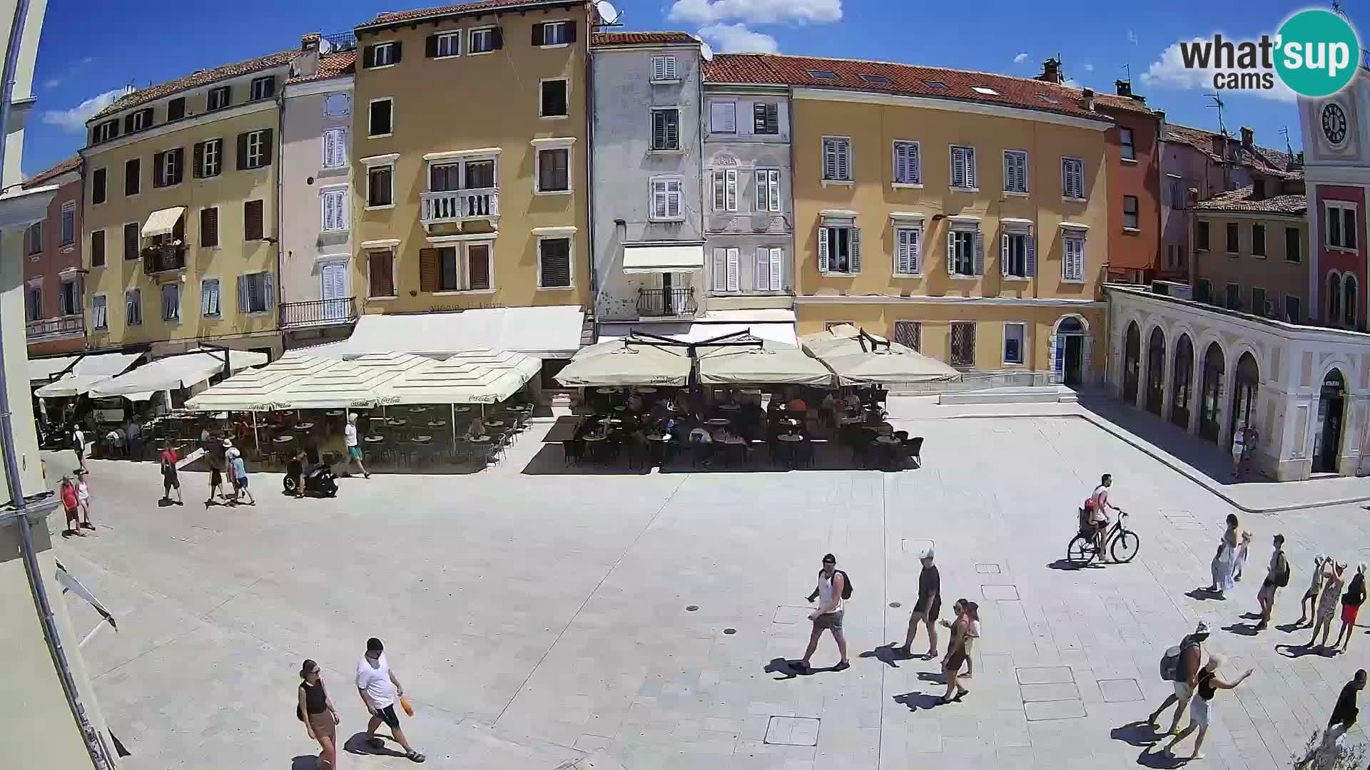 Rovinj Center Webcam – Main Square