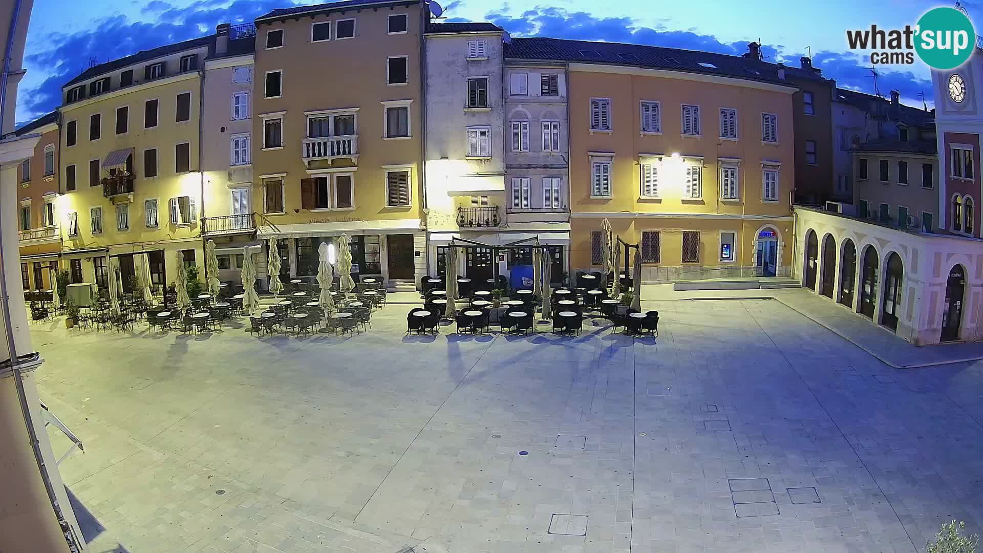 Rovinj Center Webcam – Main Square