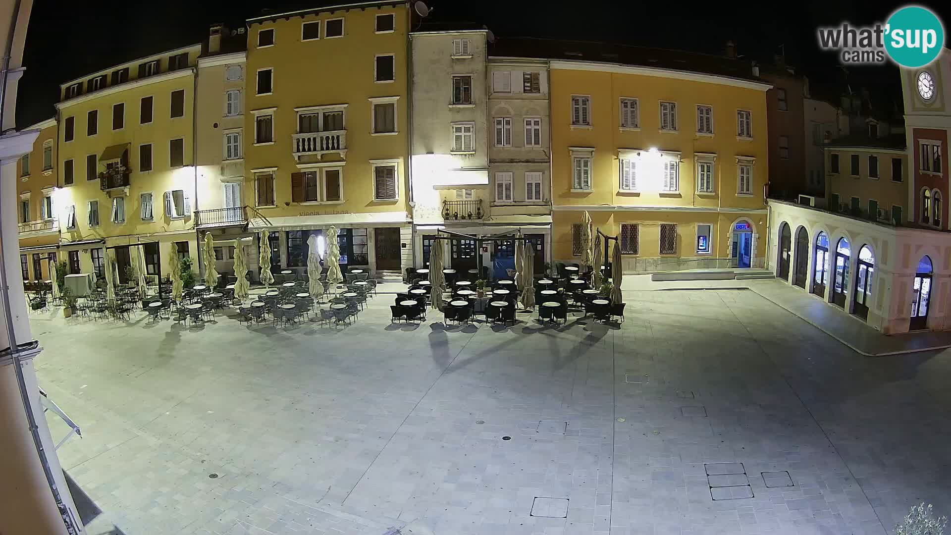 Webcam Rovinj Zentrum – Hauptplatz in Echtzeit
