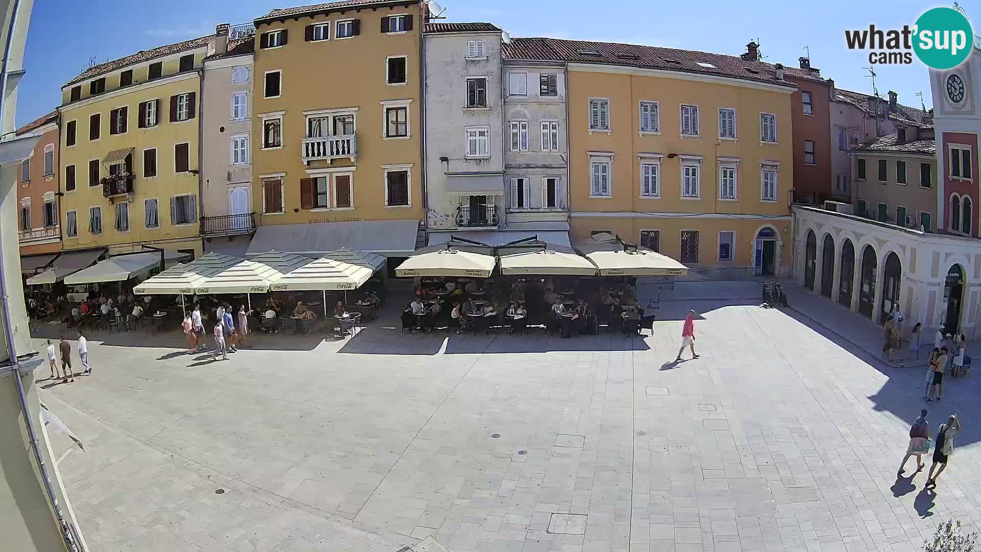 Webcam Rovinj Centar – glavni trg