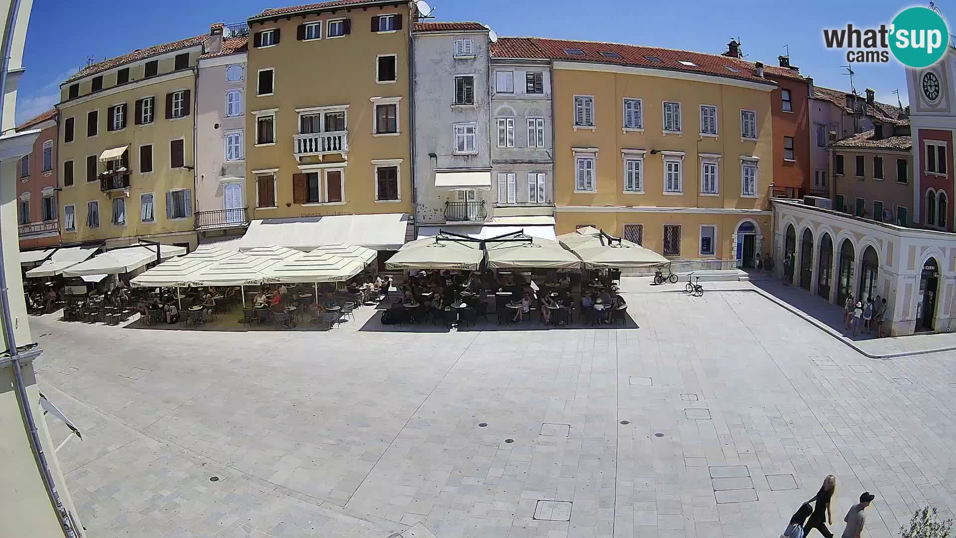 Rovinj Center Webcam – Main Square