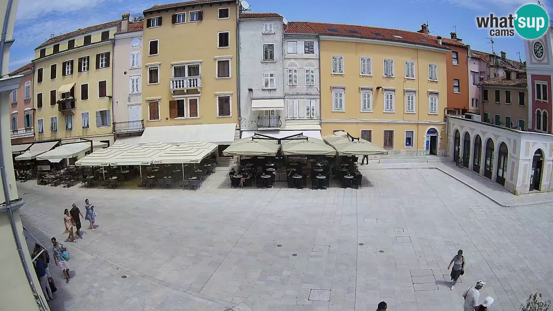 Rovinj Center Webcam – Main Square