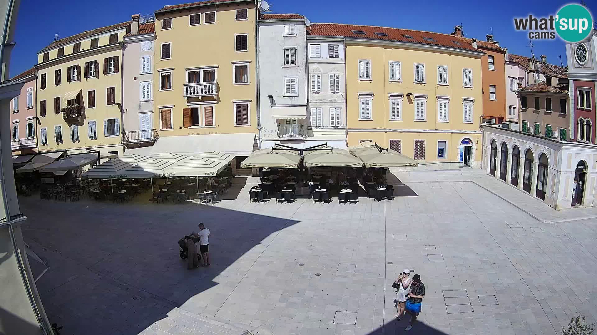 Webcam Rovinj Centre – Place Principale