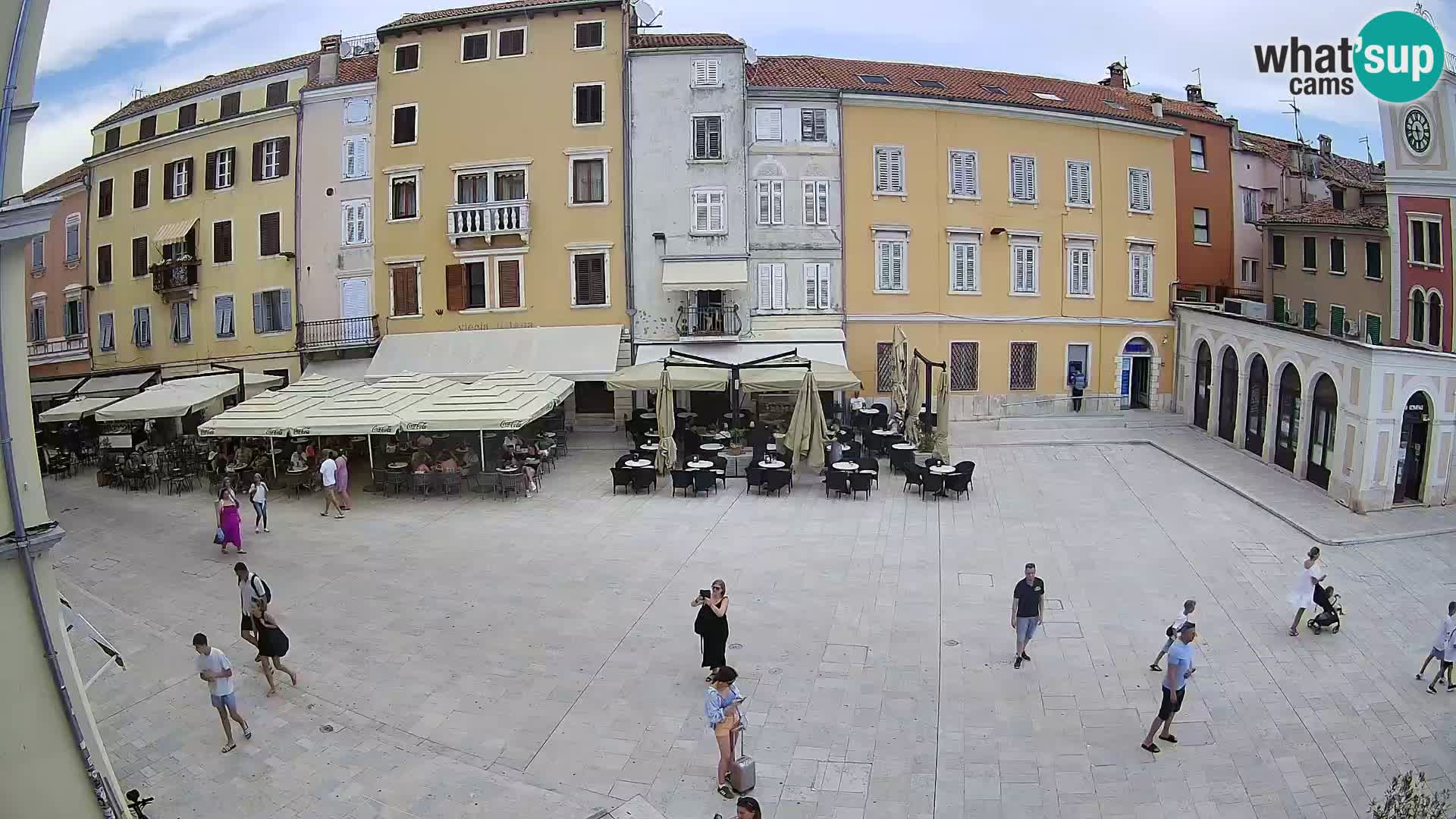 Webcam Rovinj Center – Plaza Principal