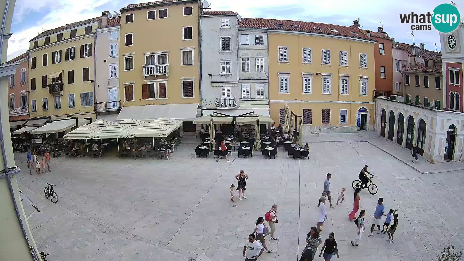 Webcam Rovinj Center – Plaza Principal