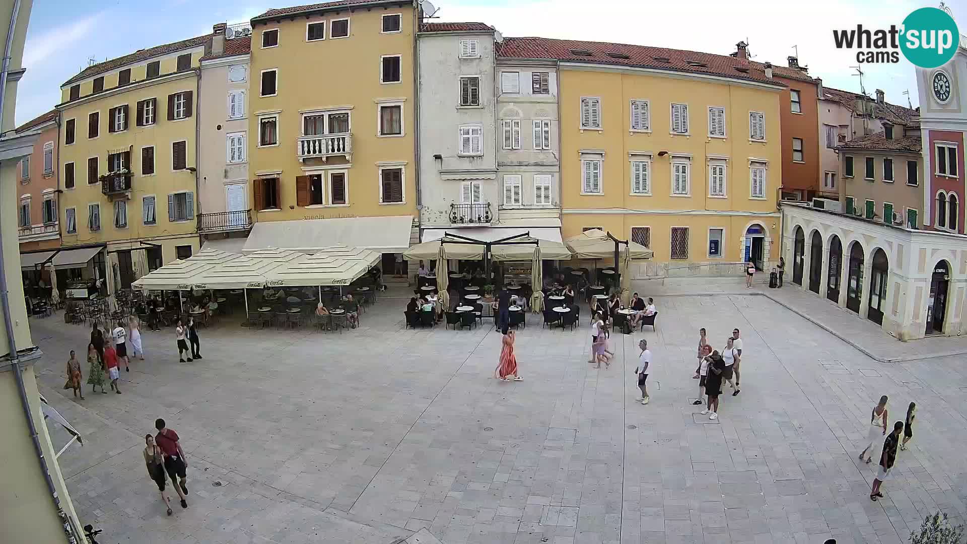 Rovinj Center Webcam – Main Square