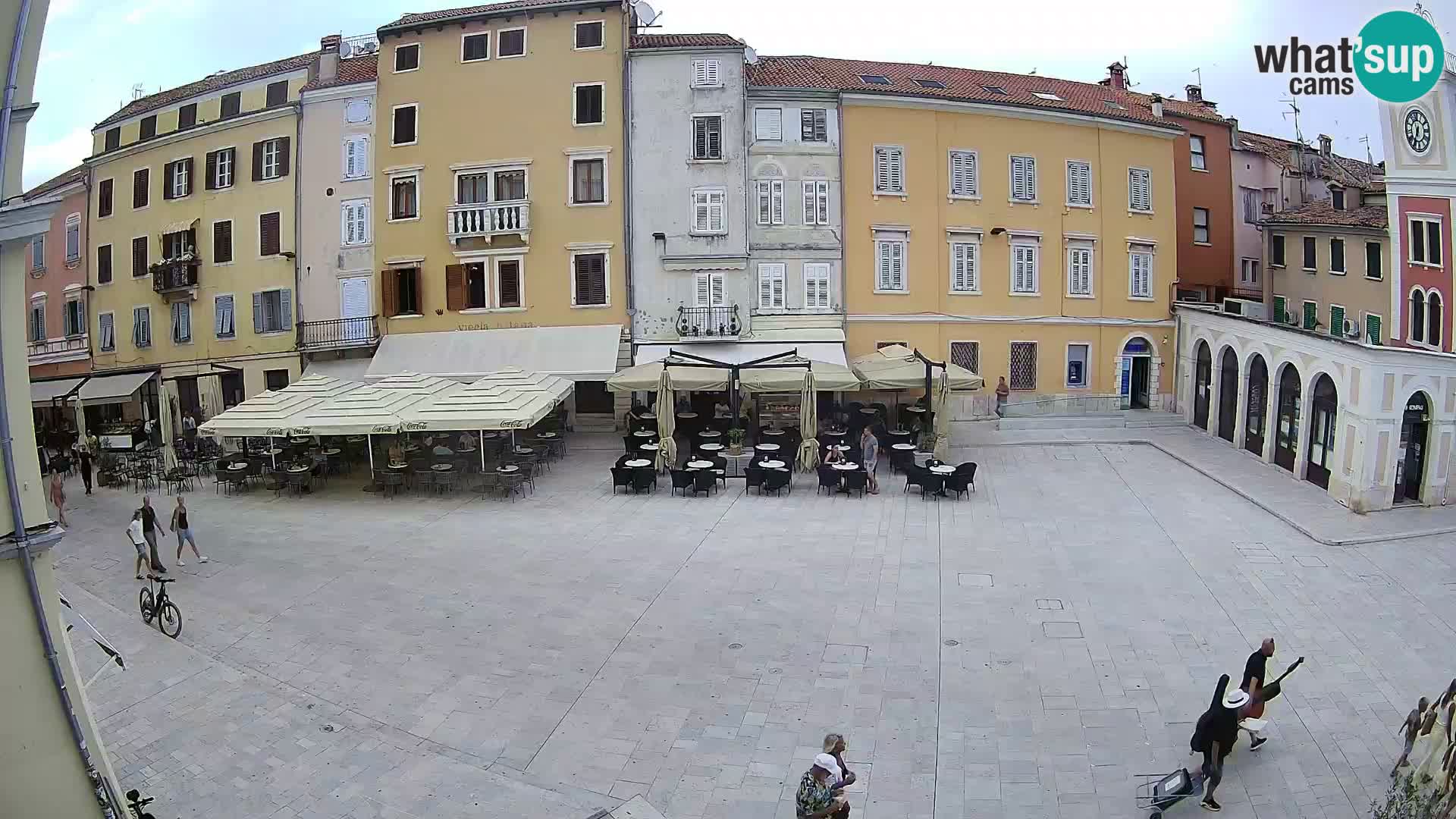 Webcam Rovinj Centar – glavni trg