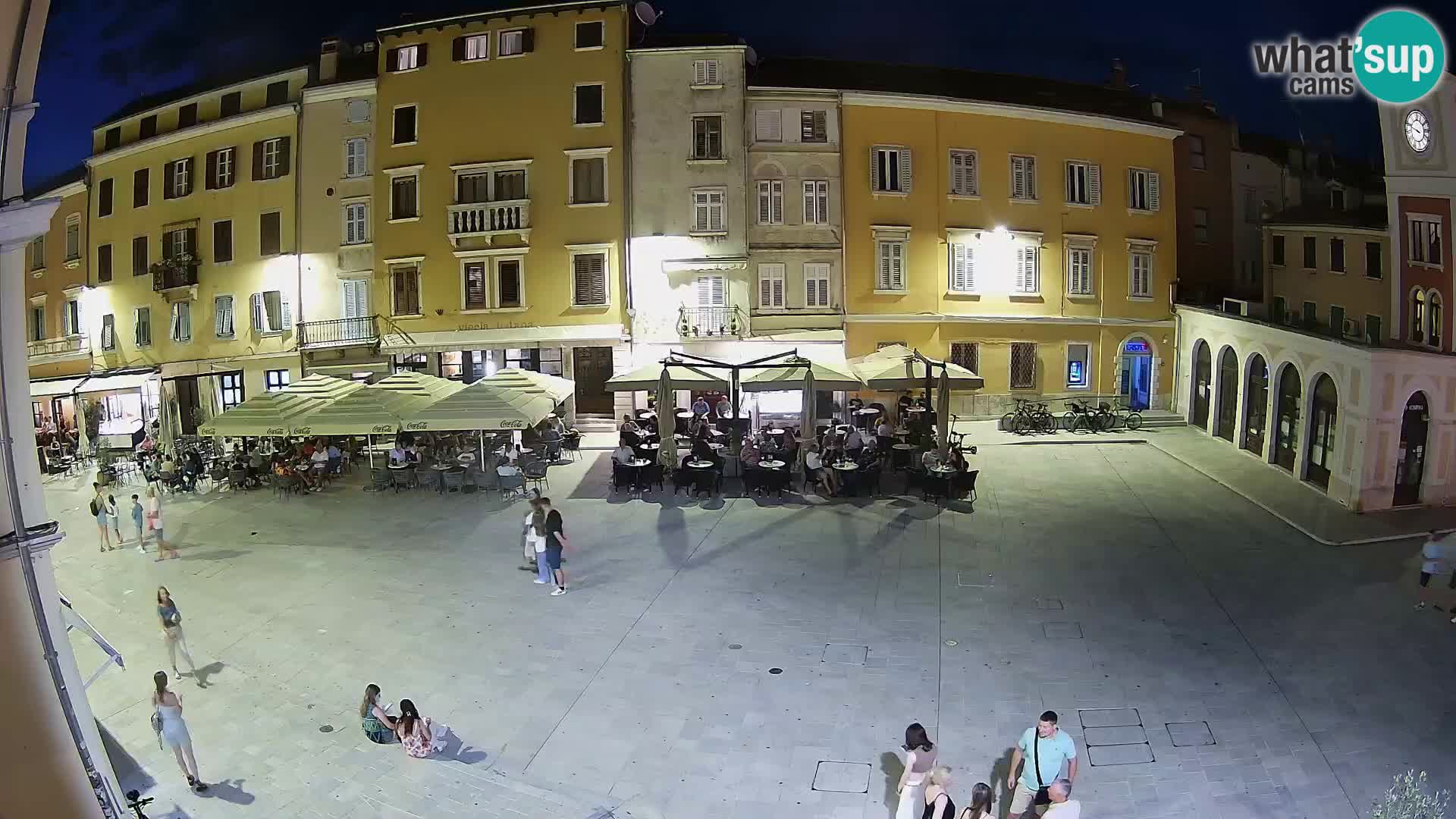 Webcam Rovinj Zentrum – Hauptplatz in Echtzeit