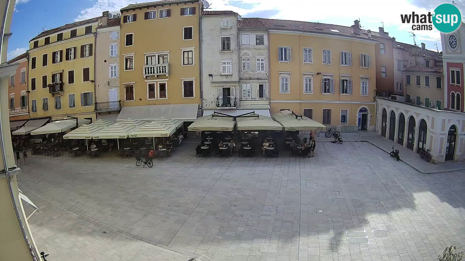 Rovinj Center Webcam – Main Square