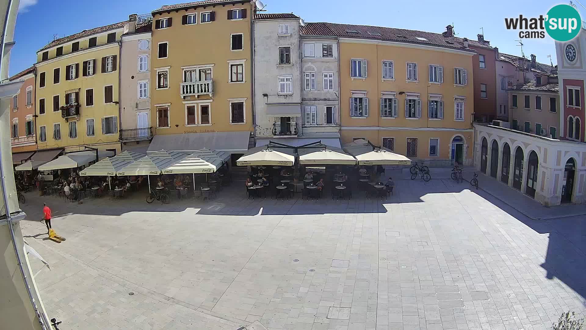 Rovinj Center Webcam – Main Square